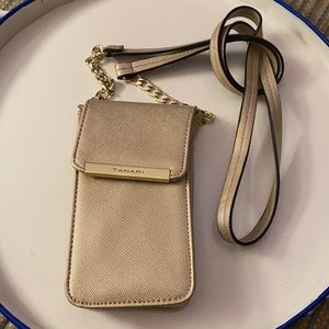 Gently used Gold Tahari small purse